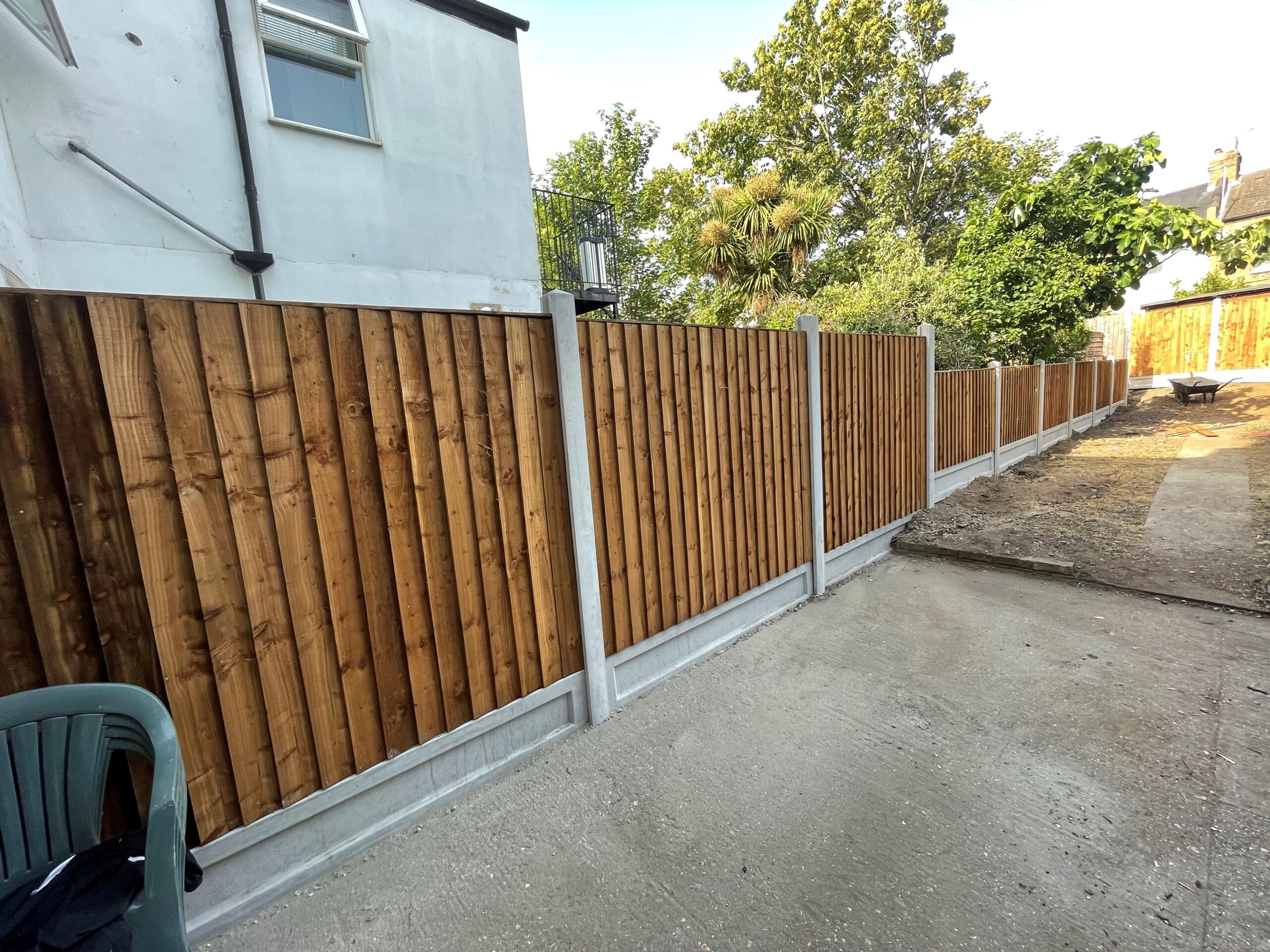 Fencing in Palmers Green