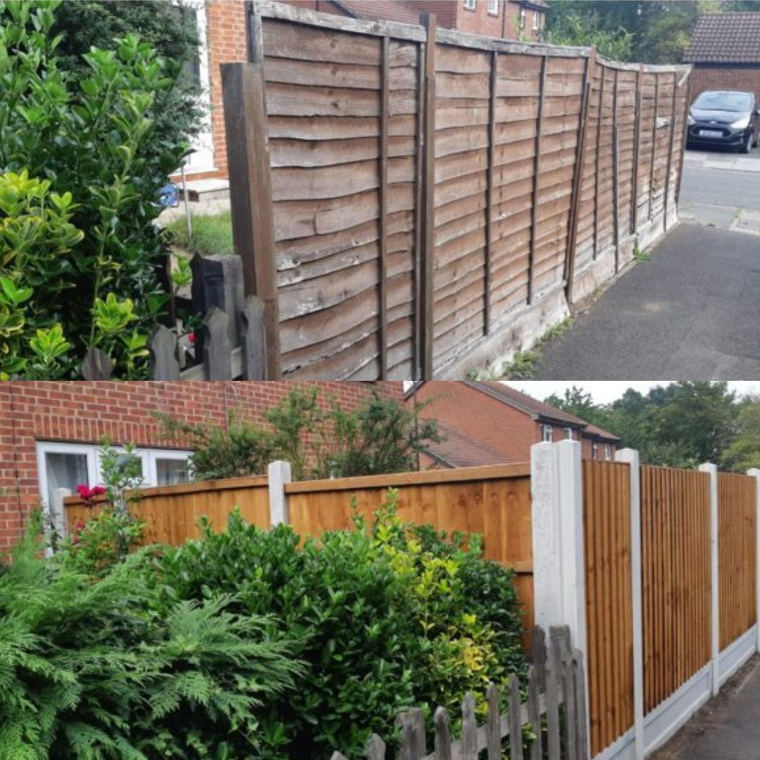 Fencing in Muswell Hill